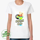 Женская футболка органик