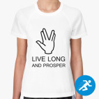 Женская спортивная футболка