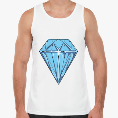 Майка с принтом Кристалл