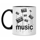 Кружка двухцветная