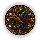 Разноцветный цветок