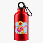 Металлическая бутылка 400 мл UV-DTF