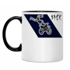 Кружка двухцветная