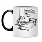 Кружка двухцветная