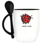 Кружка с ложкой