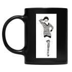 Кружка цветная UV-DTF