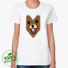 Женская футболка органик