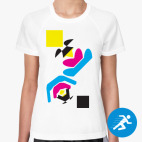 Женская спортивная футболка