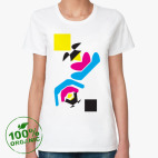 Женская футболка органик