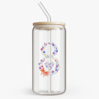 Банка с бамбуковой крышкой