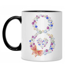 Кружка двухцветная