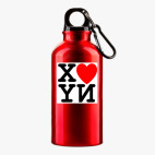 Металлическая бутылка 400 мл UV-DTF