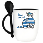 Кружка с ложкой