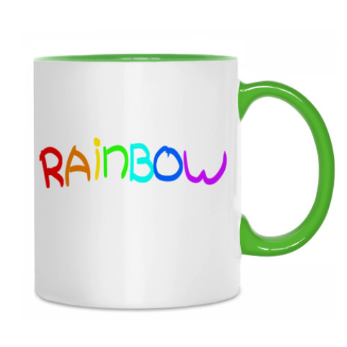 Кружка с принтом Rainbowsound
