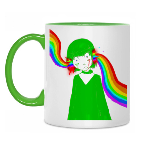 Кружка с принтом Rainbowsound