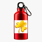 Металлическая бутылка 400 мл UV-DTF