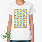 Женская футболка органик