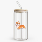 Банка с бамбуковой крышкой