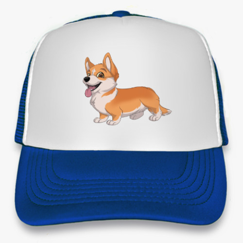 Кепка-тракер с принтом Corgi