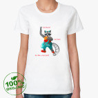 Женская футболка органик