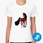 Женская спортивная футболка