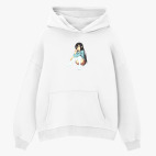 Толстовка худи оверсайз