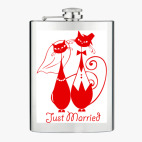 Фляжка стальная