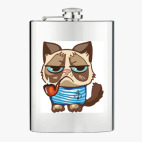 Фляжка стальная