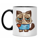 Кружка двухцветная