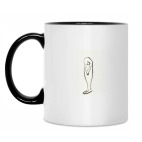 Кружка двухцветная