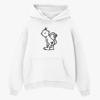 Толстовка худи оверсайз