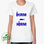 Женская футболка органик