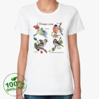 Женская футболка органик