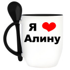 Кружка с ложкой