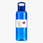 Прозрачная спортивная бутылка