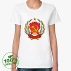 Женская футболка органик