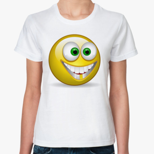 Классическая футболка Смайл