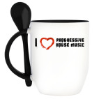 Кружка с ложкой