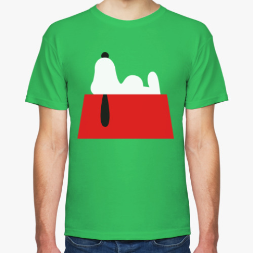 Футболка с принтом Снупи (Snoopy)