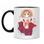 Кружка двухцветная