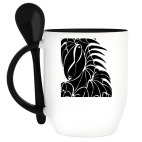 Кружка с ложкой