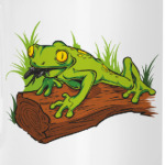 Лягушка с мухой