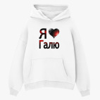 Толстовка худи оверсайз