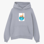 Толстовка худи оверсайз