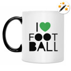 Кружка-хамелеон Я люблю футбол