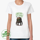 Женская футболка органик