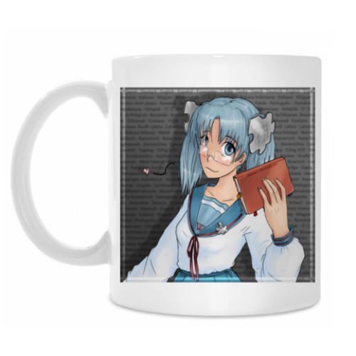 Кружка с принтом 'Wiki'