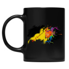 Кружка цветная UV-DTF