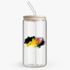 Банка с бамбуковой крышкой