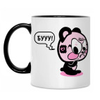 Кружка двухцветная